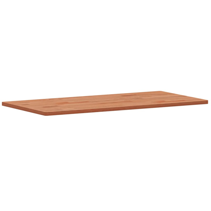 Waschtischplatte 100x50x1,5 cm Massivholz Buche