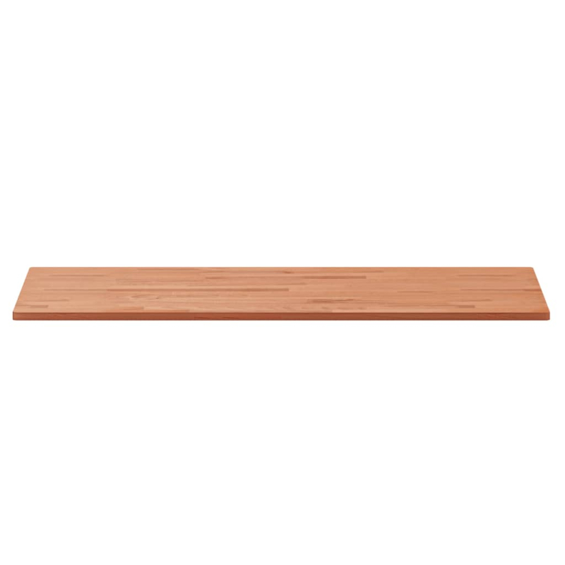 Waschtischplatte 100x50x1,5 cm Massivholz Buche