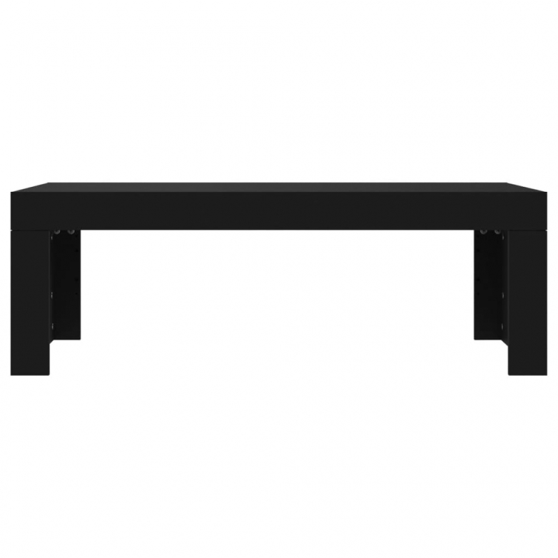 Couchtisch Schwarz 102x50x36 cm Holzwerkstoff