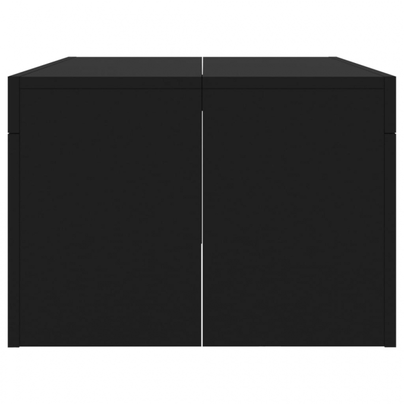 Couchtisch Schwarz 102x50x36 cm Holzwerkstoff