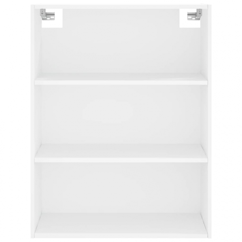 Highboard Weiß 69,5x34x180 cm Holzwerkstoff