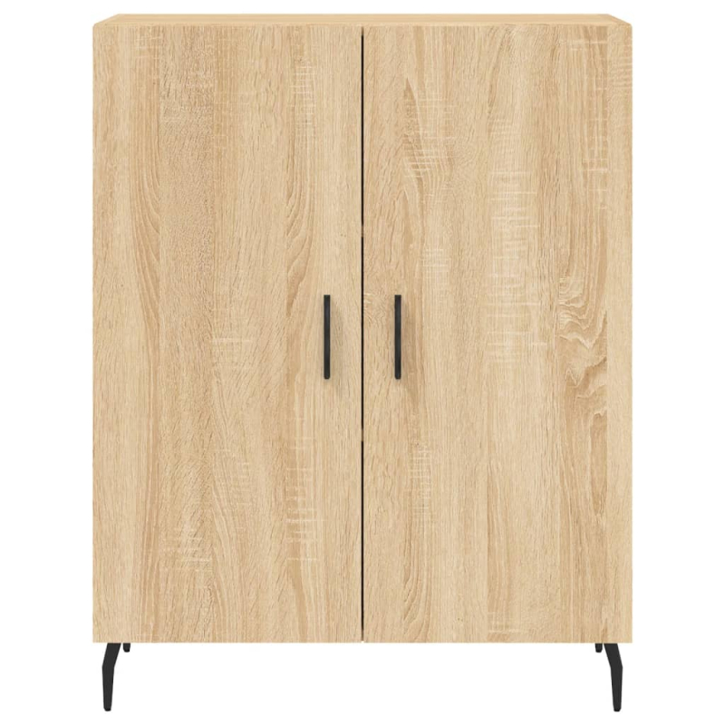 Highboard Sonoma-Eiche 69,5x34x180 cm Holzwerkstoff
