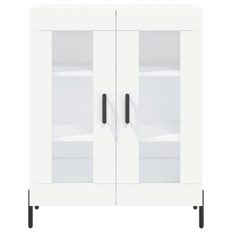 Highboard Weiß 69,5x34x180 cm Holzwerkstoff