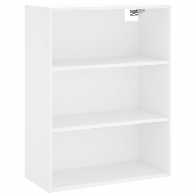 Highboard Weiß 69,5x34x180 cm Holzwerkstoff