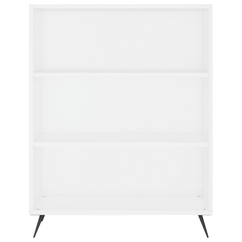 Highboard Weiß 69,5x32,5x180 cm Holzwerkstoff