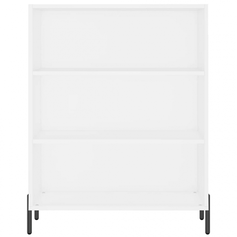 Highboard Weiß 69,5x32,5x180 cm Holzwerkstoff