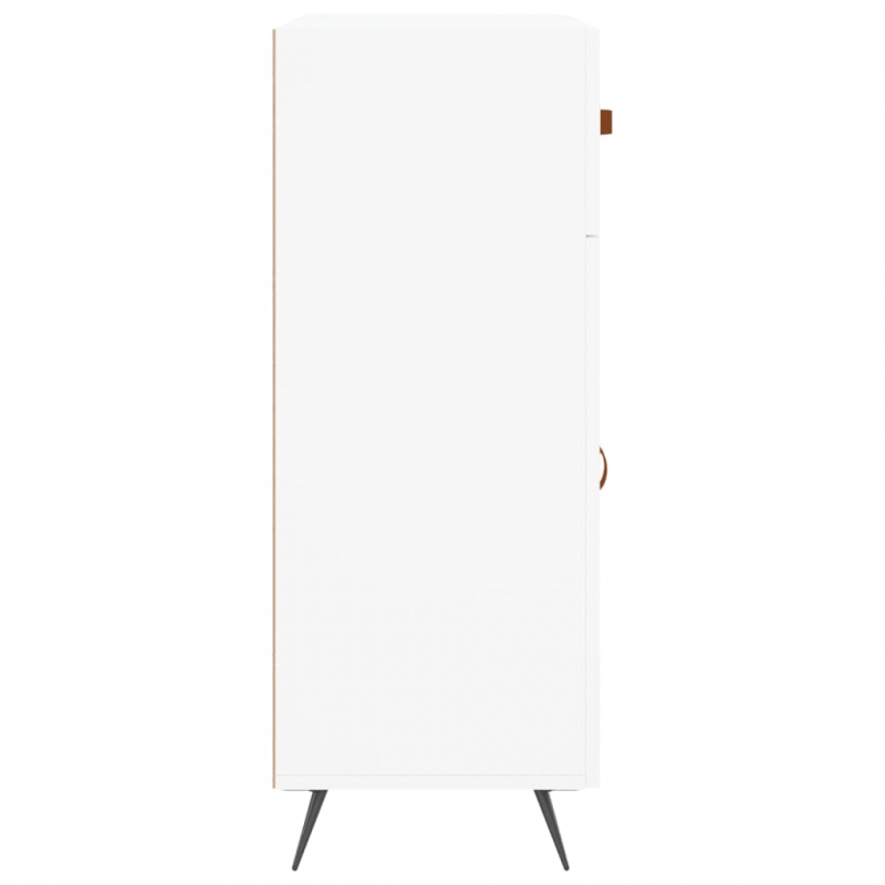 Sideboard Weiß 69,5x34x90 cm Holzwerkstoff