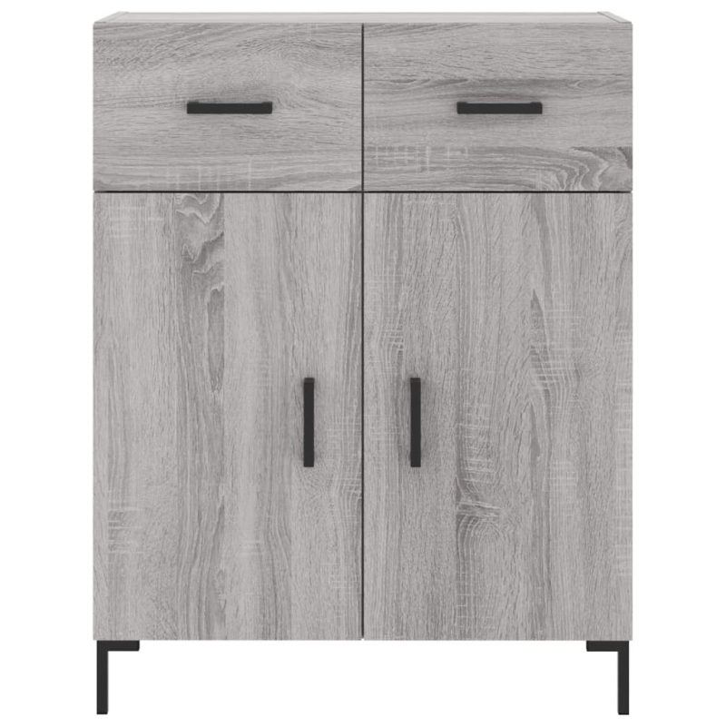 Sideboard Grau Sonoma 69,5x34x90 cm Holzwerkstoff
