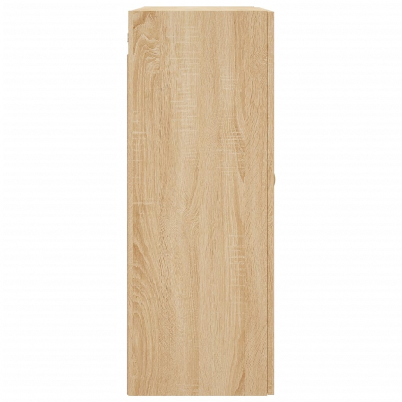 Wandschrank Sonoma-Eiche 69,5x34x90 cm