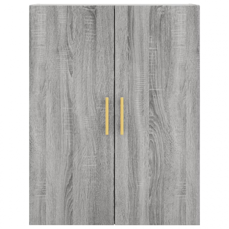 Wandschrank Grau Sonoma 69,5x34x90 cm