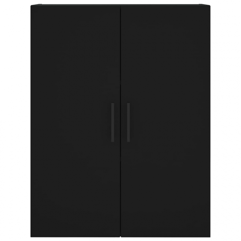 Wandschrank Schwarz 69,5x34x90 cm