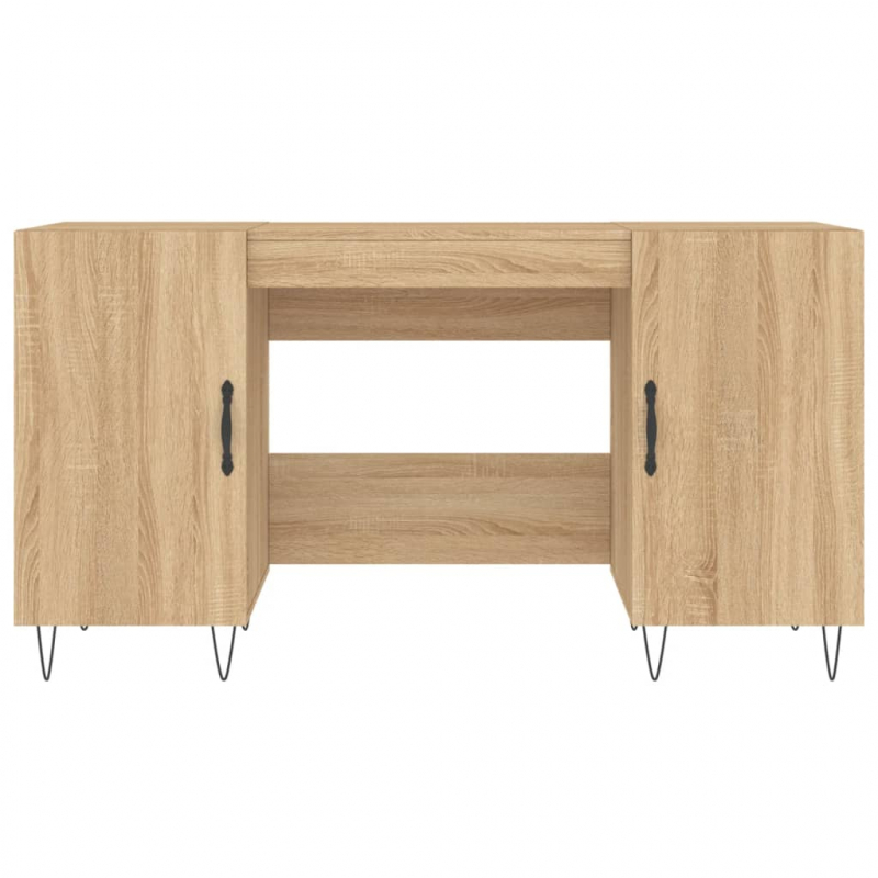 Schreibtisch Sonoma-Eiche 140x50x75 cm Holzwerkstoff