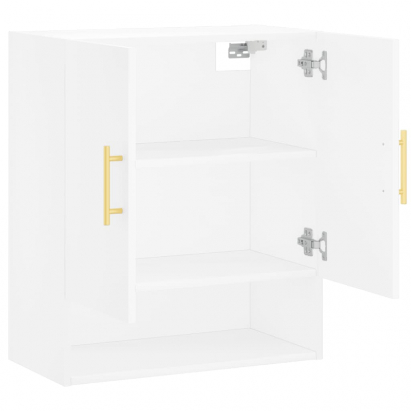 Wandschrank Weiß 60x31x70 cm Holzwerkstoff