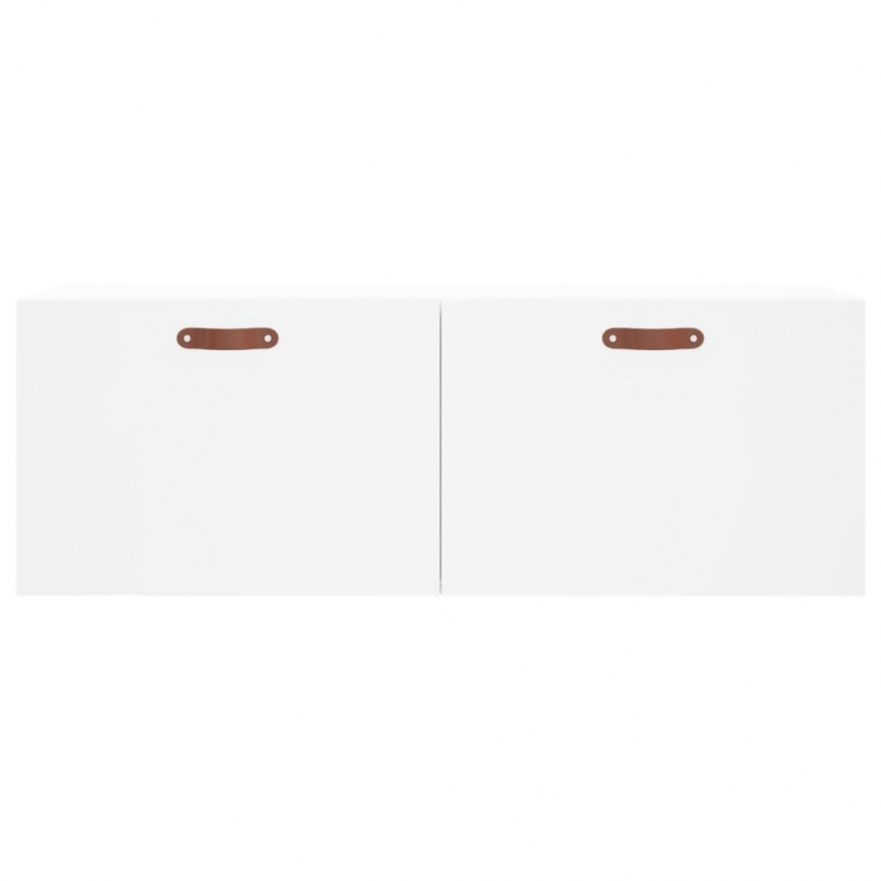 Wandschrank Weiß 100x36,5x35 cm Holzwerkstoff