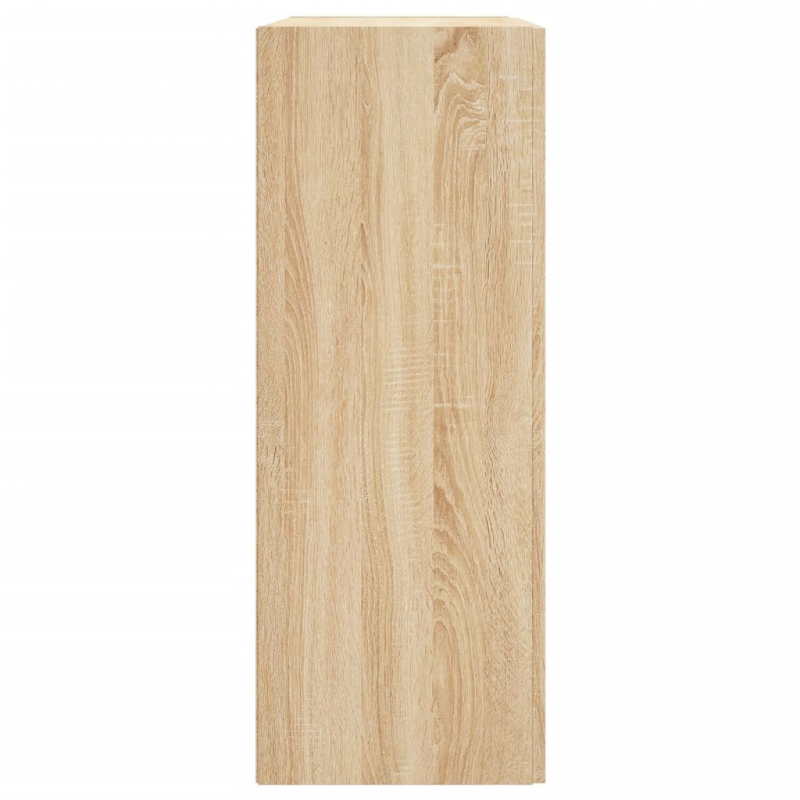 Wandschrank Sonoma-Eiche 69,5x34x90 cm Holzwerkstoff