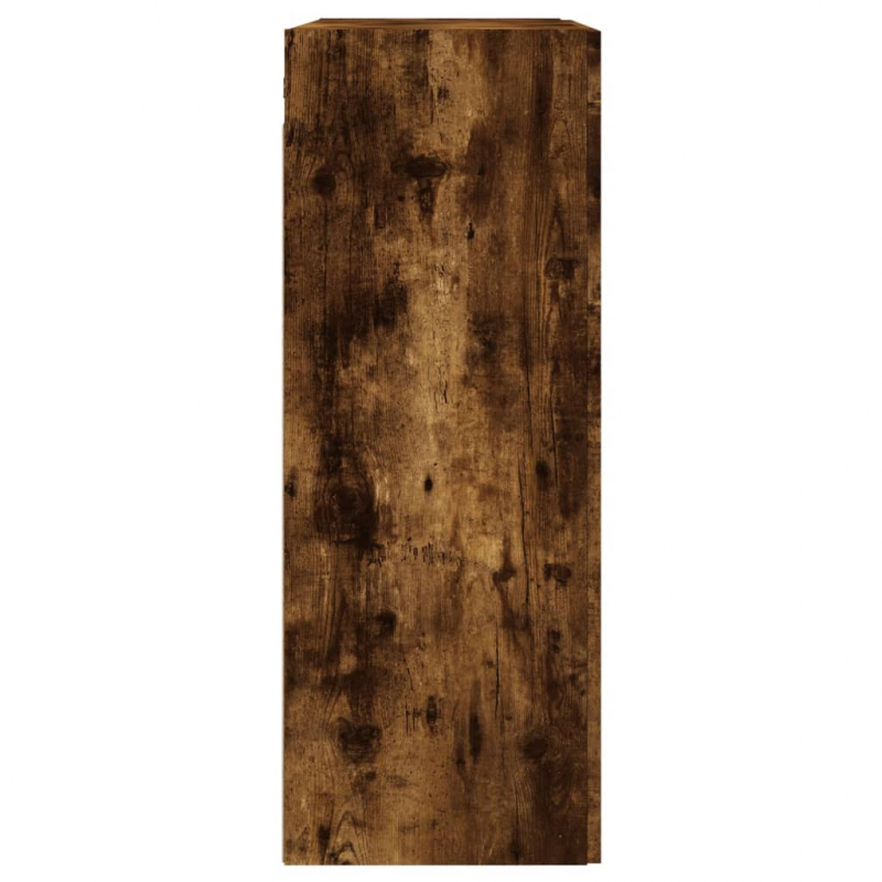 Wandschrank Räuchereiche 69,5x34x90 cm Holzwerkstoff
