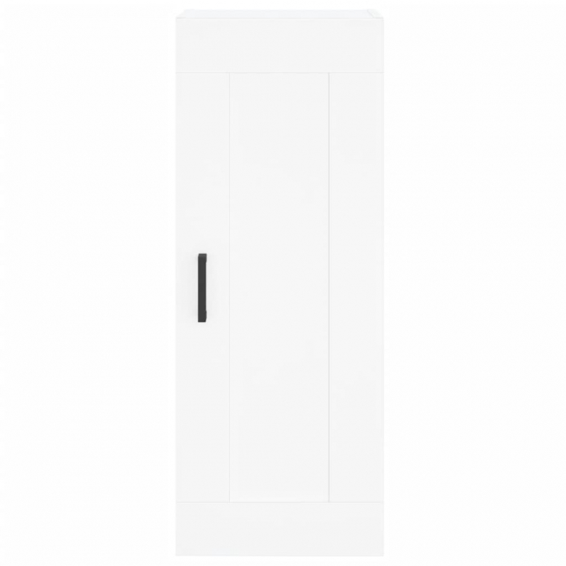 Wandschrank Weiß 34,5x34x90 cm Holzwerkstoff