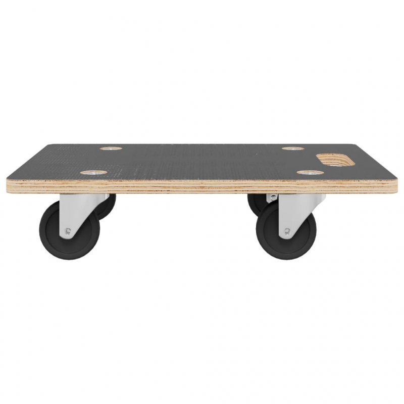 Transportroller 2 Stk. Rechteckig 80x55x11,5 cm 250 kg