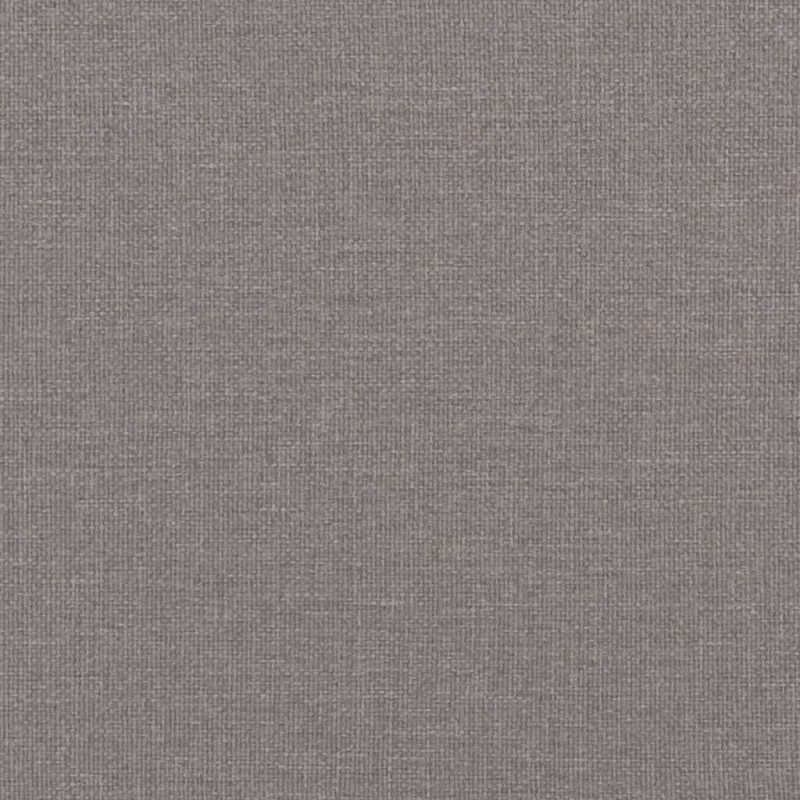 2-Sitzer-Sofa mit Zierkissen Taupe 140 cm Stoff
