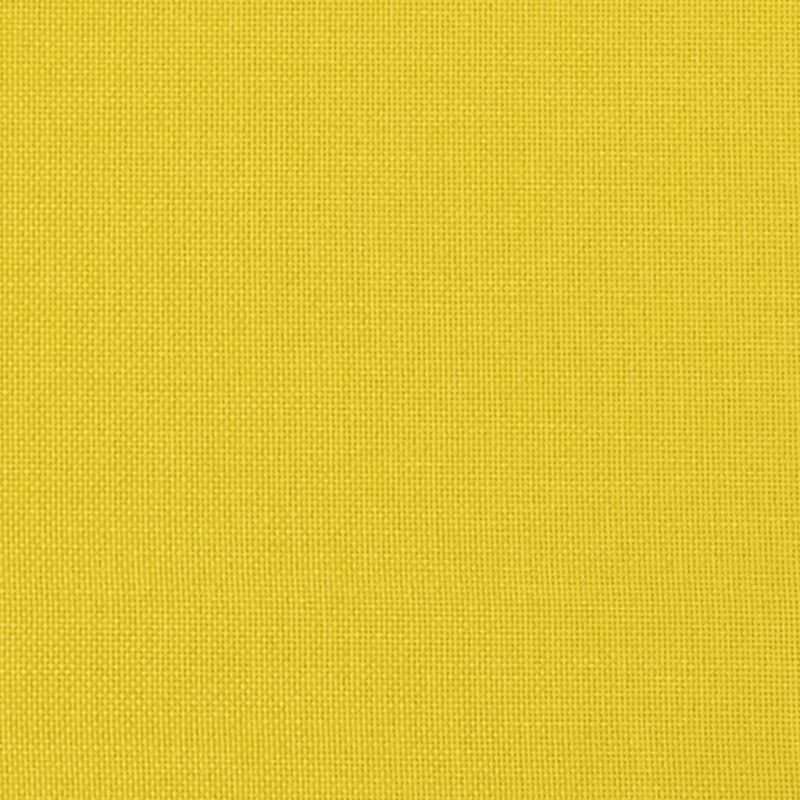 2-tlg. Sofagarnitur mit Kissen Hellgelb Stoff