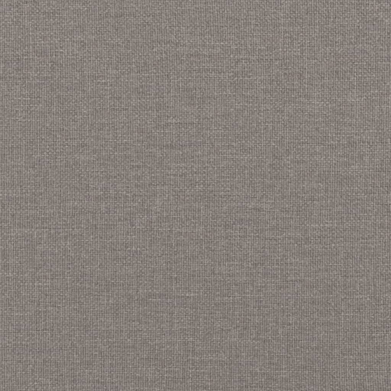 2-tlg. Sofagarnitur mit Kissen Taupe Stoff