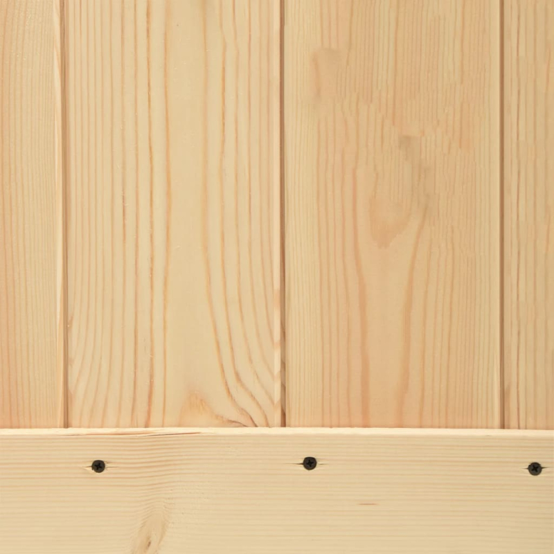 Schiebetür mit Beschlag 90x210 cm Massivholz Kiefer