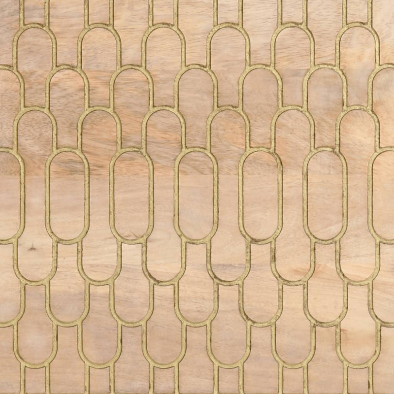 Couchtisch 80x50x40 cm Massivholz Mango