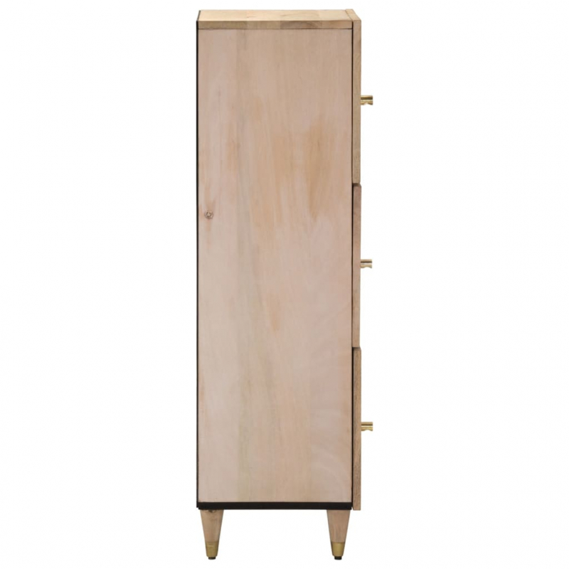 Highboard 40x33x110 cm Massivholz Mango