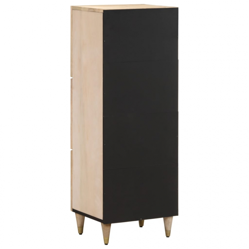Highboard 40x33x110 cm Massivholz Mango