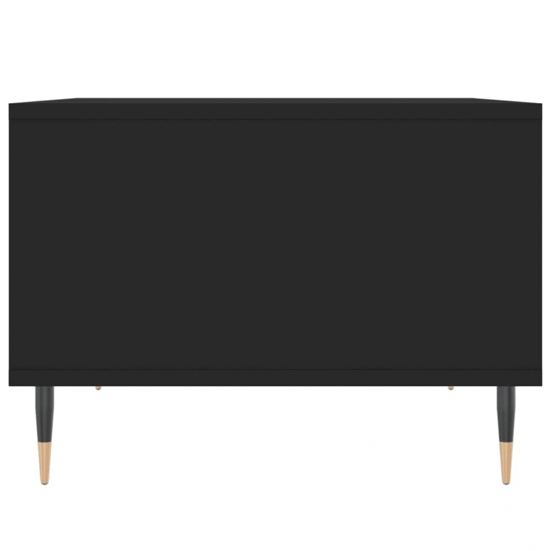 Couchtisch Schwarz 60x50x36,5 cm Holzwerkstoff