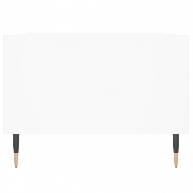 Couchtisch Weiß 90x50x36,5 cm Holzwerkstoff