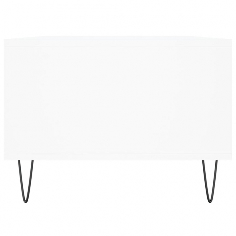 Couchtisch Weiß 90x50x36,5 cm Holzwerkstoff