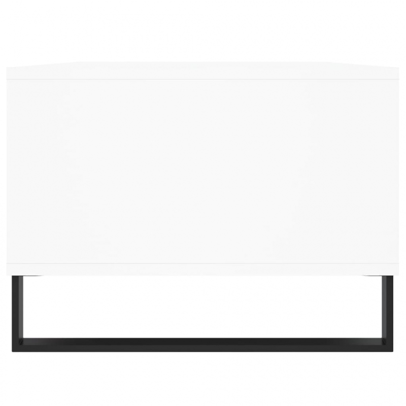 Couchtisch Weiß 90x50x36,5 cm Holzwerkstoff