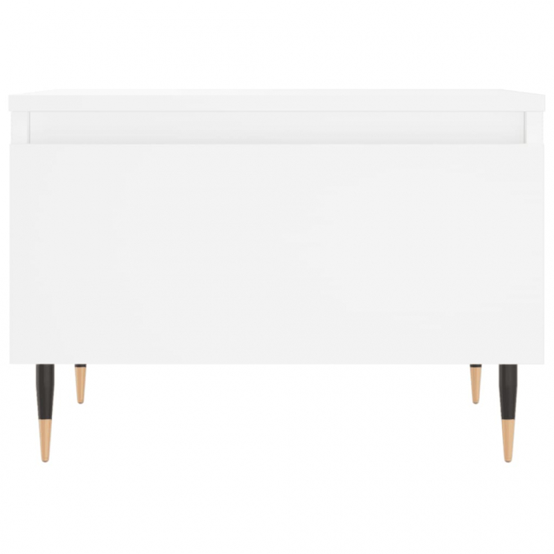 Couchtisch Weiß 50x46x35 cm Holzwerkstoff