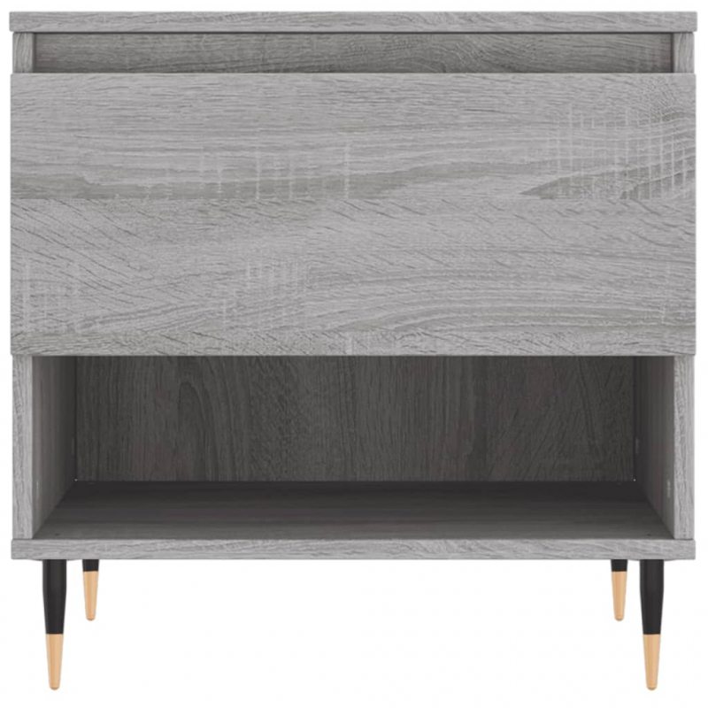 Couchtische 2 Stk. Grau Sonoma 50x46x50 cm Holzwerkstoff