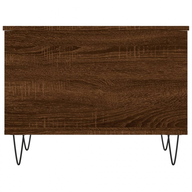 Couchtisch Braun Eichen-Optik 60x44,5x45 cm Holzwerkstoff