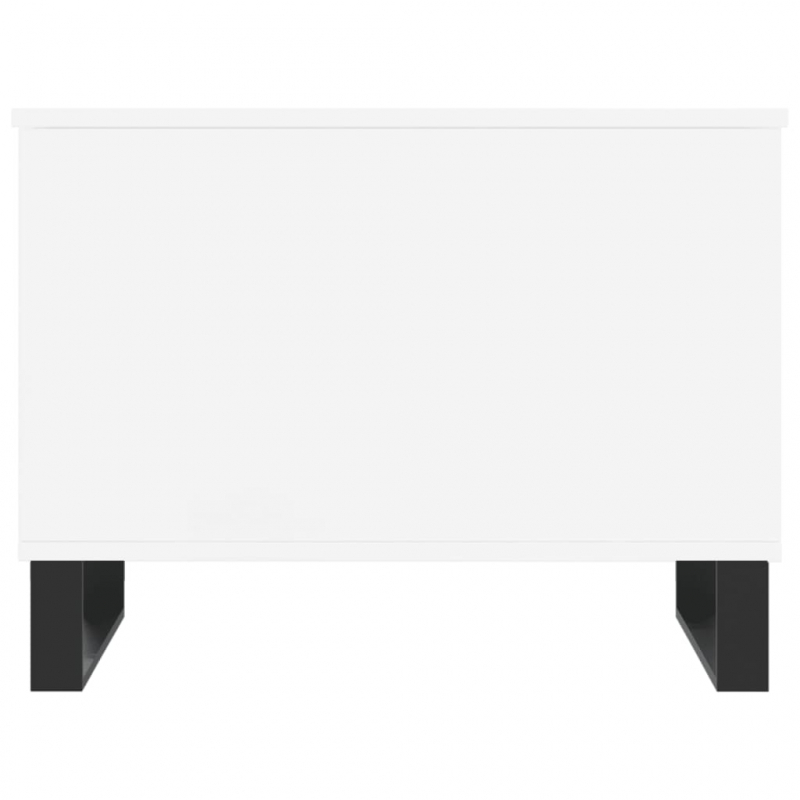 Couchtisch Weiß 60x44,5x45 cm Holzwerkstoff