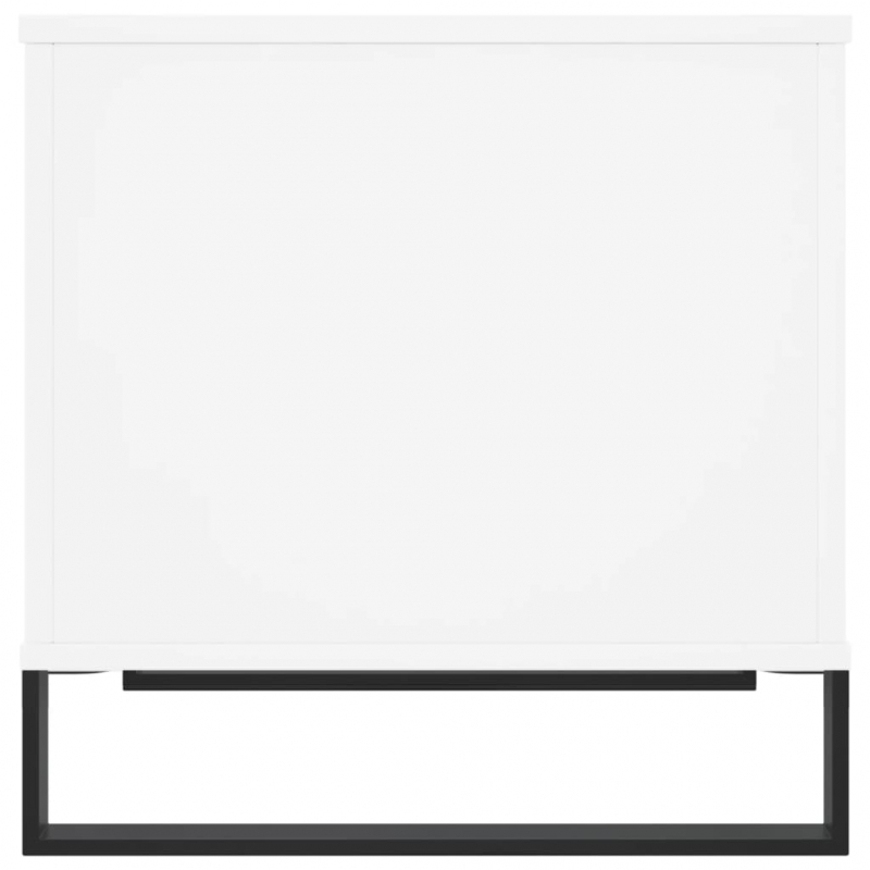 Couchtisch Weiß 60x44,5x45 cm Holzwerkstoff