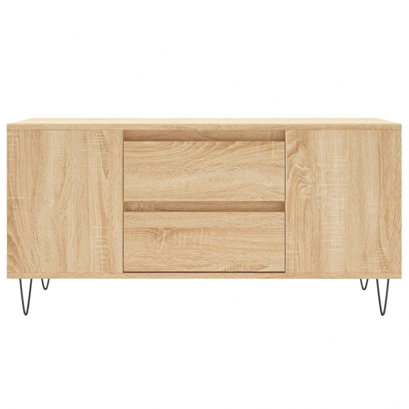 Couchtisch Sonoma-Eiche 102x44,5x50 cm Holzwerkstoff