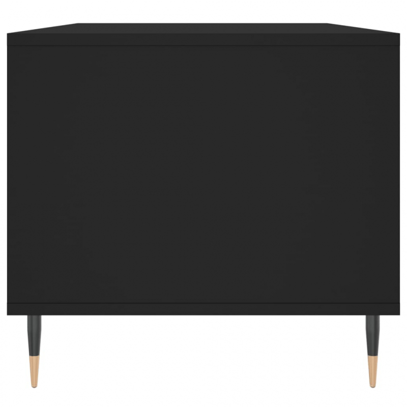 Couchtisch Schwarz 90x49x45 cm Holzwerkstoff