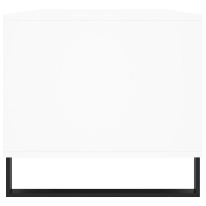 Couchtisch Weiß 90x49x45 cm Holzwerkstoff