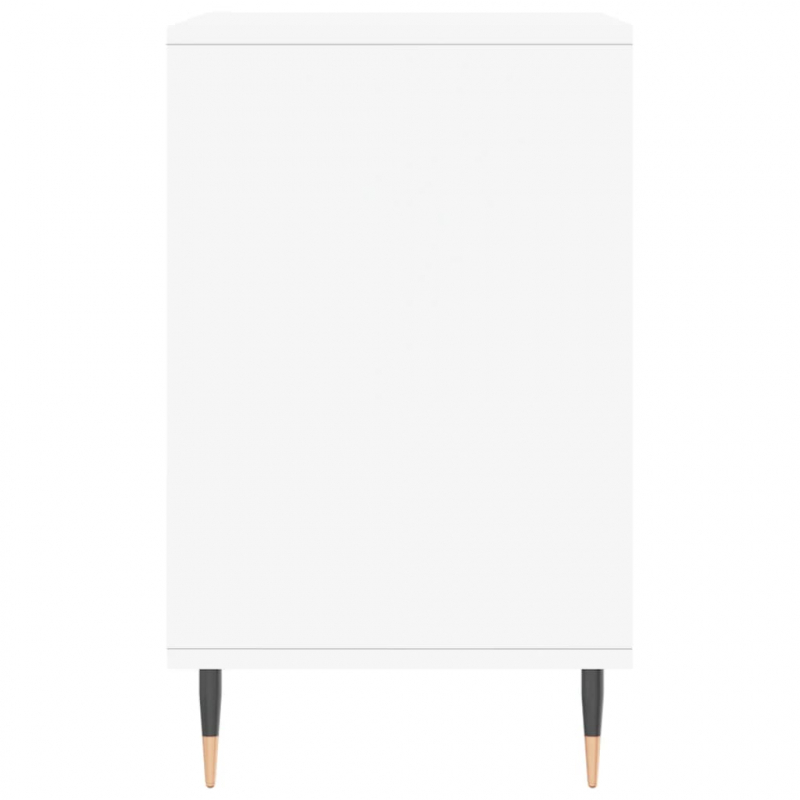 Schuhregal Weiß 102x36x60 cm Holzwerkstoff