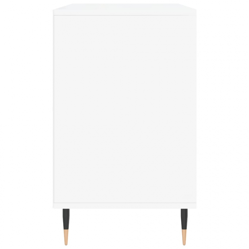 Schuhregal Weiß 102x36x60 cm Holzwerkstoff