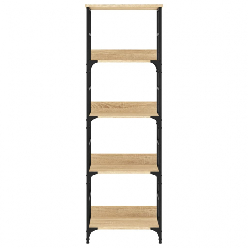 Bücherregal Sonoma-Eiche 50x33x153 cm Holzwerkstoff