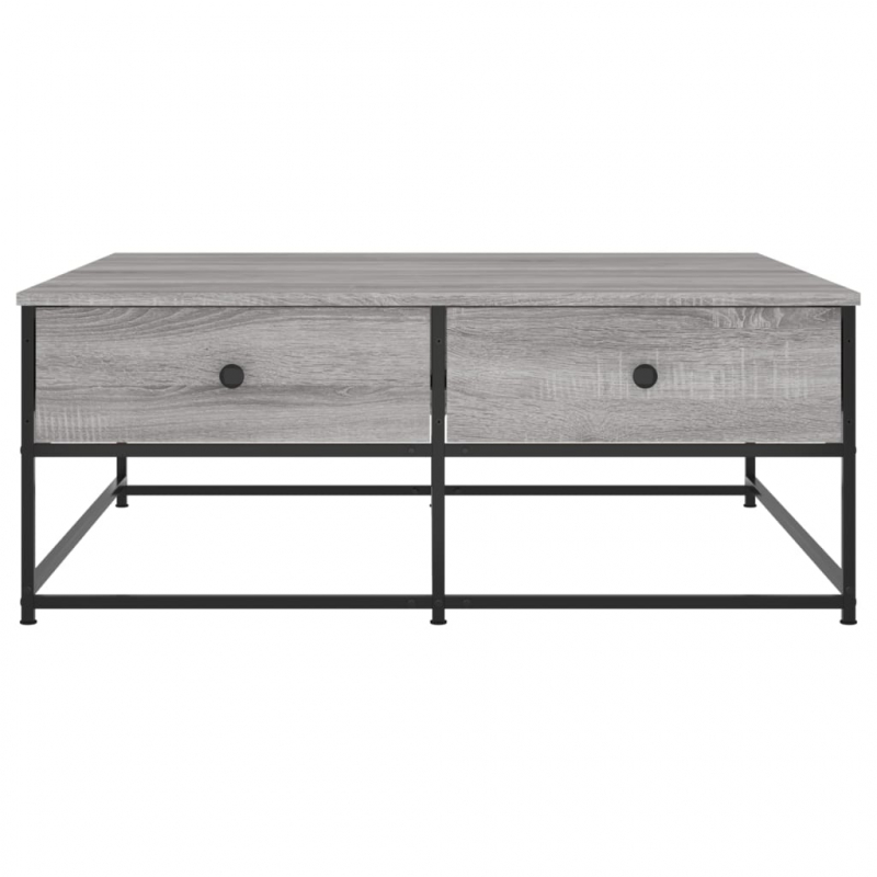 Couchtisch Grau Sonoma 100x99x40 cm Holzwerkstoff