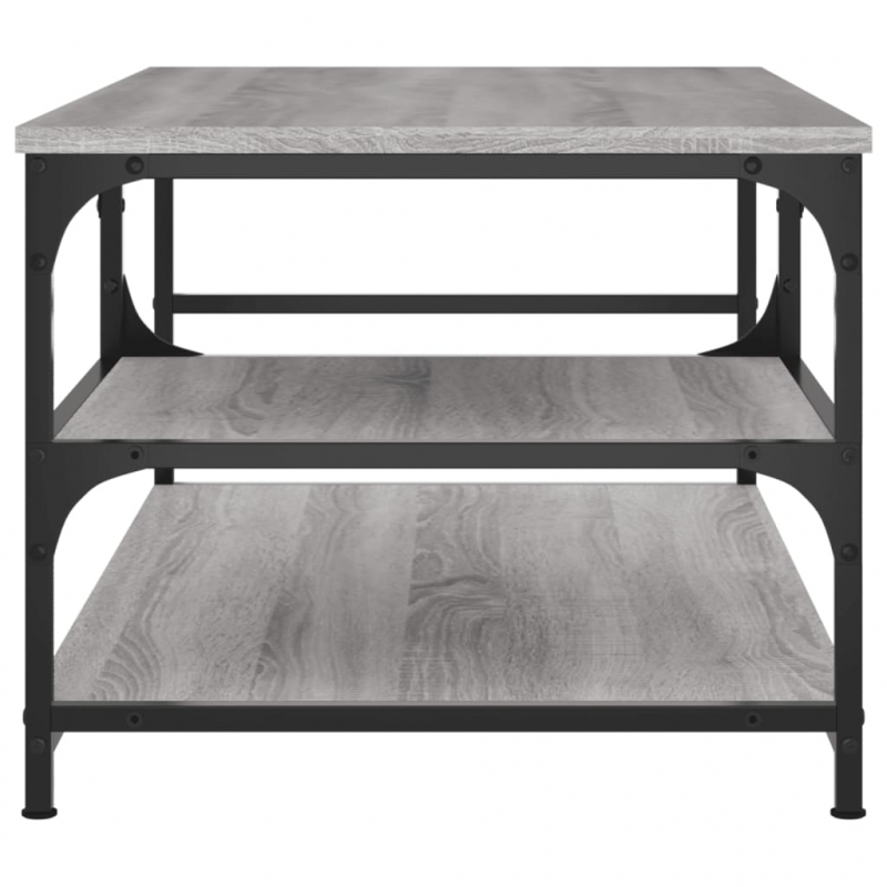 Couchtisch Grau Sonoma 90x49x40 cm Holzwerkstoff