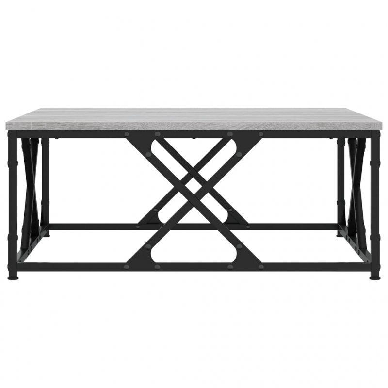 Couchtisch Grau Sonoma 70x70x30 cm Holzwerkstoff