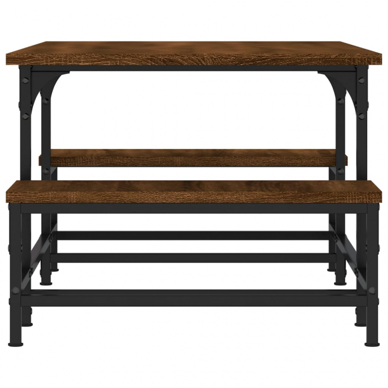 Couchtisch Braun Eichen-Optik 100x50,5x40 cm Holzwerkstoff