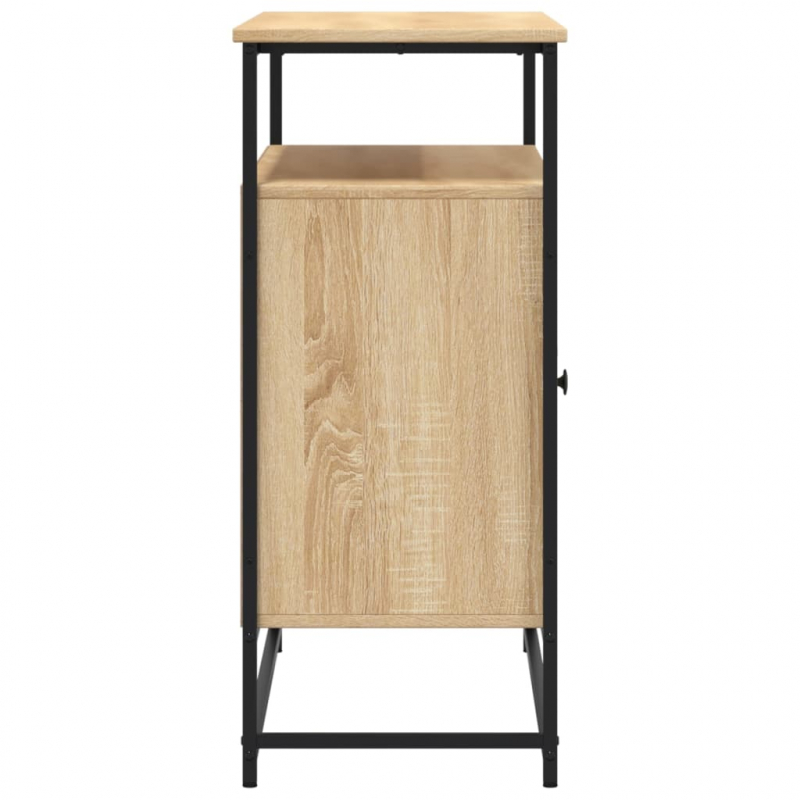 Sideboard Sonoma-Eiche 100x35x80 cm Holzwerkstoff