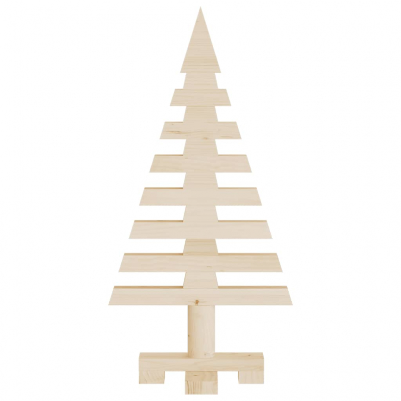 Weihnachtsbaum Holz zum Schmücken 60 cm Massivholz Kiefer